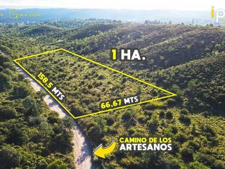 Terreno de 1 Hectárea en exc. zona del Camino de los Artesanos - Villa Giardino