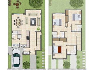 Foto 7 de Venta de casa a estrenar con acabados de lujo/Urb. Casalaguna/a 5 minutos de Riocentro Dorado.