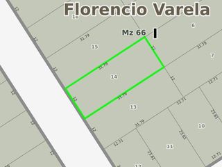Terreno en venta - 381Mts2 - Florencio Varela
