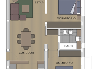 Venta Departamento Un Dormitorio c/ Cochera Funes Zona Centro SARMIENTO 1800