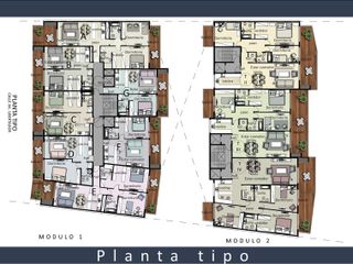 Punta Chica, Departamento 2 ambientes frente c/balcon y parrilla, cochera, venta
