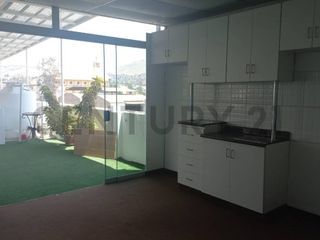 Oficina 3 ambientes, con terraza 47m2, muy acogedora - El Sol de La Molina
