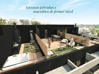 Departamento de 2 ambientes  con balcón en pozo a estrenar en venta en Vicente Lopez