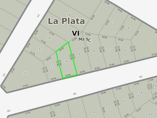 Terreno en venta - 200mts2  - City Bell, La Plata