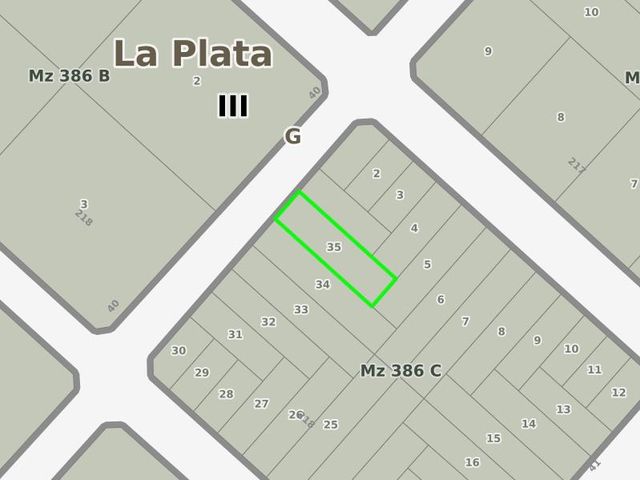 Terreno en venta - 400Mts2 - Abasto, La Plata
