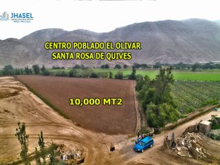 TERRENO AGRICOLA DE 10,000 M2 EN SANTA ROSA DE QUIVES