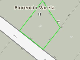 Terreno en venta - 1.473Mts2 - Florencio Varela