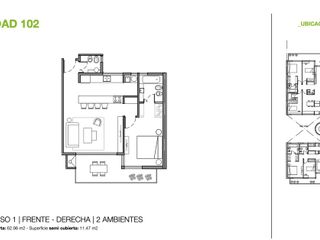 Departamento 2 ambientes de 75 m2 En pozo con Detalles Premium en Nuñez