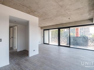 Espectacular 3 ambientes  en venta de 126 mts con cochera en Quartier Del Bajo - Torre 1