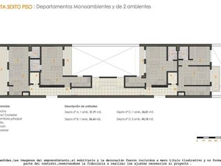 Departamento monoambiente en construcción - Amenities - Villa Gral.Mitre