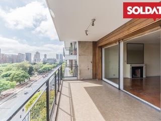 Departamento en venta, 5 ambientes, balcón aterrazado, 2 cocheras - Palermo Chico