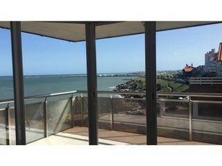 Departamento 3 ambientes con balcon terraza a la calle con vista al mar/ Cochera/ Maral 51