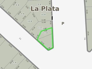 Terreno en venta - 153 mts2 - La Plata