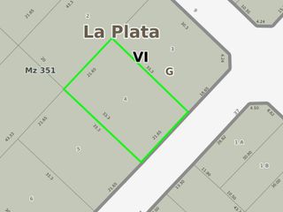 Terreno en venta - 349Mts2 - Villa Elisa