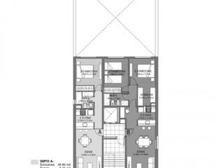 Foto 15 de VENTA DEPARTAMENTO Semipiso UN DORMITORIO - Al frente - Ventilacion cruzada - Entrega inmediata - Santa Fe 2500