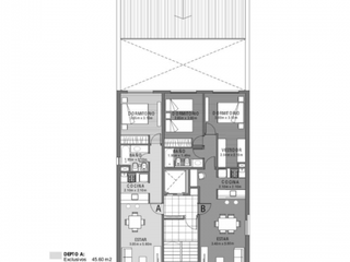 Foto 16 de VENTA DEPARTAMENTO Semipiso UN DORMITORIO - Al frente - Ventilacion cruzada - Entrega inmediata - Santa Fe 2500