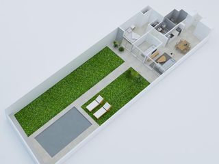 Venta Depto 3 amb 205 m2 con jardín y pileta - FINANCIACIÓN