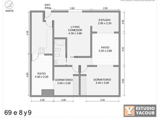 PH en venta - 2 Dormitorios 1 Baño - 2 Patios - 72mts2 - La Plata [FINANCIADO]