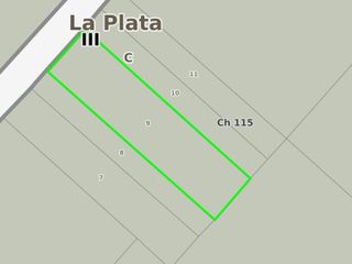 Campo en venta - 3779,96mts2 - Los Hornos, La Plata