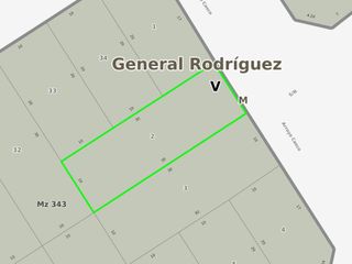 Terreno en venta - 300Mts2 - Marabo, General Rodríguez