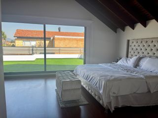 Hermosa Casa Campestre Amoblada En Exclusivo Condominio De Cajica