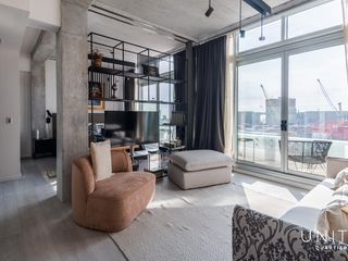 Excelente loft amoblado con balcon y vista al rio . Distrito Quartier, Retiro.