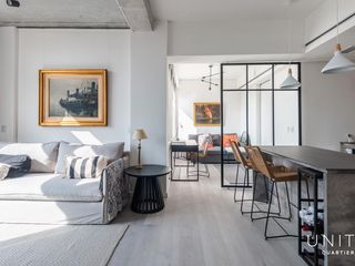 Excelente loft amoblado con balcon y vista al rio . Distrito Quartier, Retiro.
