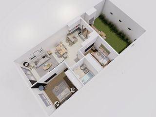 Casa en venta 2 dormitorios a estrenar Castelar- Anticipo y cuotas