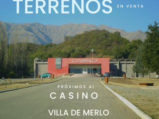 Foto 18 de LOTE A LA VENTA EN  VILLA DE MERLO - CERCA DEL OJO DEL TIEMPO Y CASINO DOS VENADOS