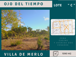 Foto 12 de LOTE A LA VENTA EN  VILLA DE MERLO - CERCA DEL OJO DEL TIEMPO Y CASINO DOS VENADOS