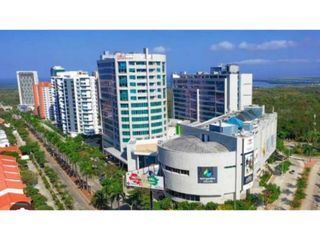 Arriendo aparta-office amoblado en Blue Garden Hilton, Barranquilla