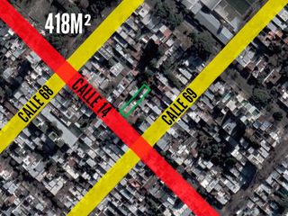Terreno en venta - 418Mts2 - La Plata [FINANCIADO]