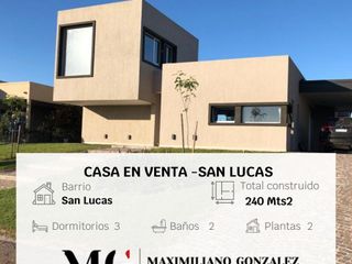 Casa en venta barrio privado cerrado - San Lucas Canning Ezeiza Esteban Echeverria