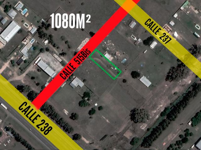 Terreno en  venta - 1080Mts2 - La Plata