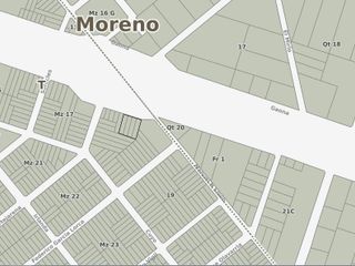 Terreno Fracción en Venta Colectora Acceso Oeste - La Reja - Moreno