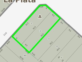 Depósito 100 metros- venta - Terreno de 610Mts2 - Ringuelet