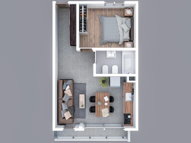 Ph planta baja -venta - 1 dormitorio 1 baño  - 43mts2- La Plata [FINANCIADO]