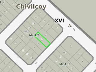 Terreno en venta - 300 mts2- Chivilcoy