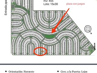 Terreno en venta - 450Mts2 - San Ramón, Pilar del Este