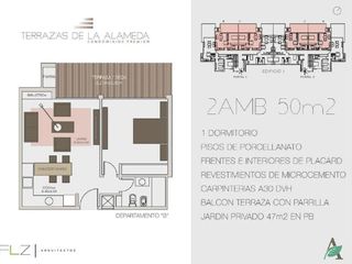Departamento 2 Amb (62 m2) Complejo Terrazas De La Alameda-canning