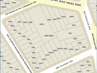 Venta, LOTE, Factibilidad de 2500 m2, Parque Centenario, Caballito Norte, Villa Crespo