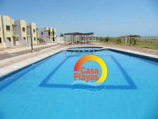 Alquiler Villa en Ciudadela Cerrada con salida al mar y piscina, Playas Villamil