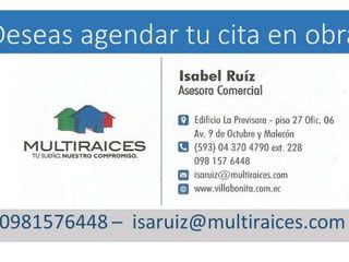 Foto 2 de Venta de Casa en la Urb. Casa laguna, Samborondon, cerca del Plaza Batán.