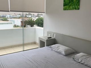 EN VENTA FORMIDABLE CASA DE PLAYA EQUIPADA Y AMOBLADA CON EXCELENTE DISTRIBUCIÓN EN CLUB PUERTO NUEVO (KM 70.5 PANAMERICANA SUR)