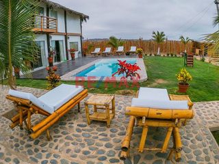 Hermosa Casa De Playa En Venta, Zorritos , Tumbes, Peru