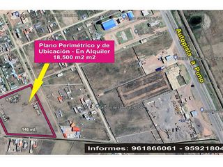 Foto 1 de Se alquila 18,500 M2 - amplio local para deposito y almacenes - Caracoto