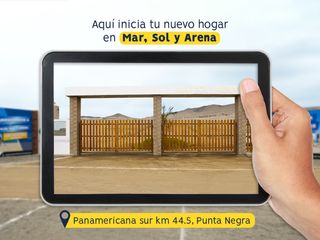 Foto 1 de Venta de Lotes Comerciales 165 m2 Panamericana Sur Km 44.5 Punta Negra
