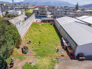 Terreno industrial en venta  con 647,25m2 Sur Quito