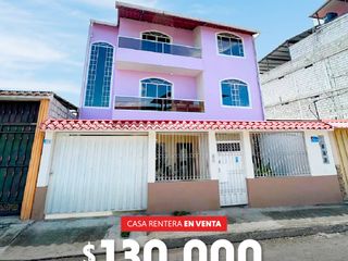 En venta: casa rentera en Los Vergeles, Machala