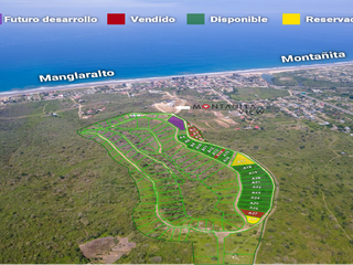 Lote de 1206,61 m2 de oferta en manglaralto
